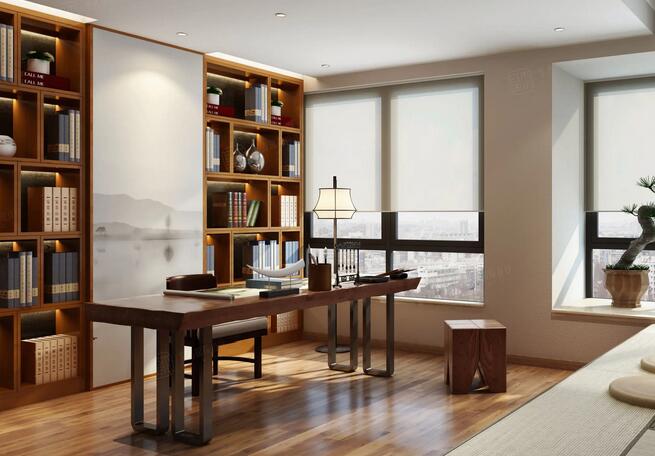 書房裝修技巧，擁有一個(gè)靜謐安逸的空間